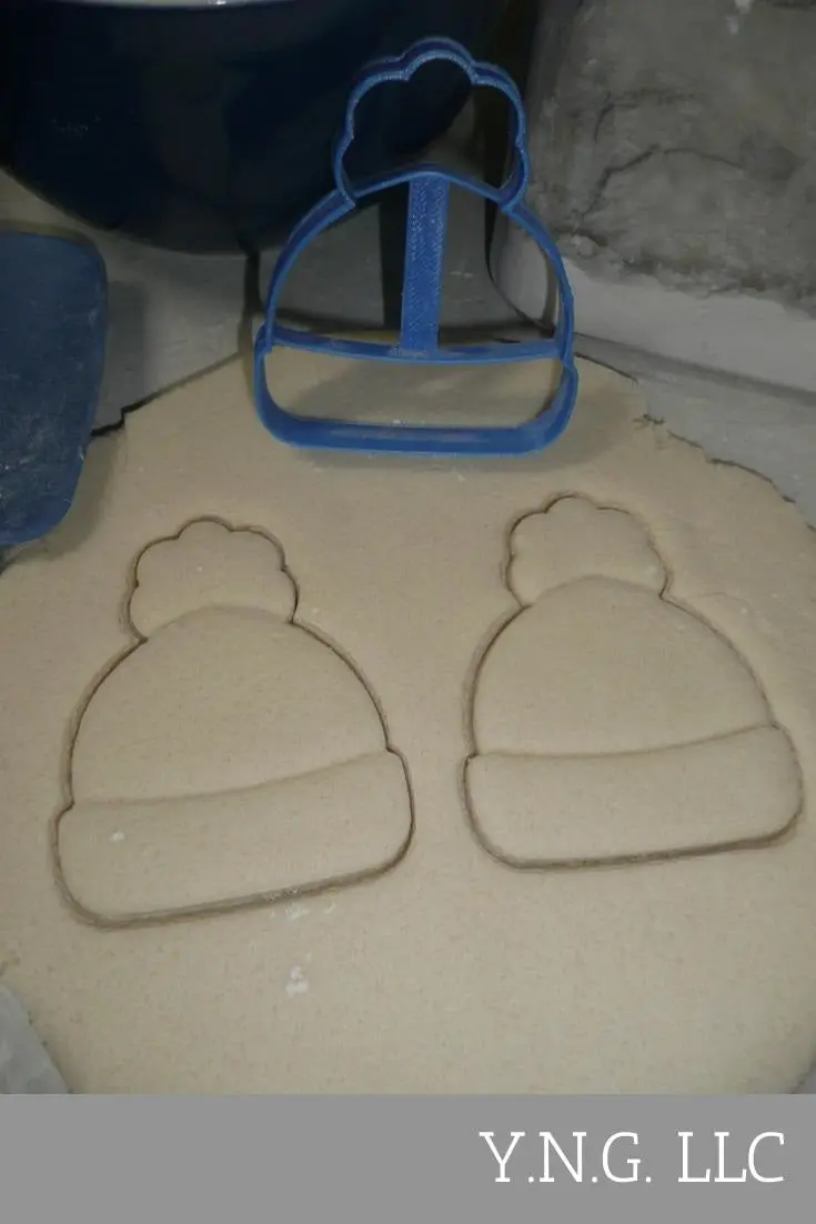 Winter Stocking Hat Cookie Cutter – Festive Cold-Weather Outerwear Shape, Usa-Made Pr3862 1