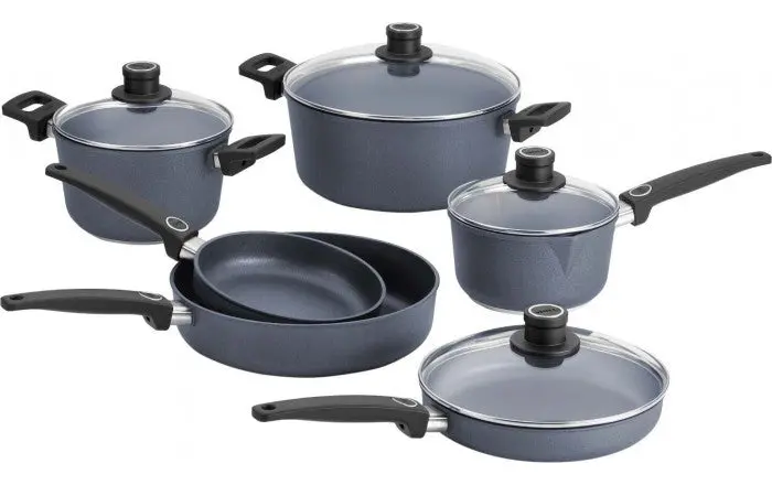 Woll Diamond Lite 10-Piece Induction Cookware Set With Fixed Handles 1