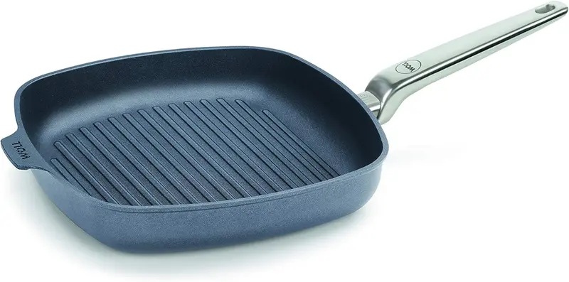 Woll Diamond Lite Pro Grill Pan With Tempered Glass Lid 1