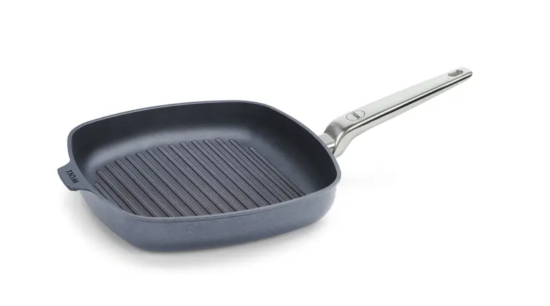 Woll Diamond Lite Pro Ribbed Grill Pan – 11 Inch, Induction-Optimized 1