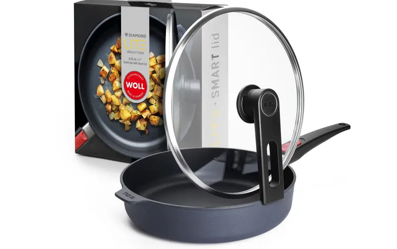 Woll Diamond Lite Saute Pan With Smart Venting Lid 1
