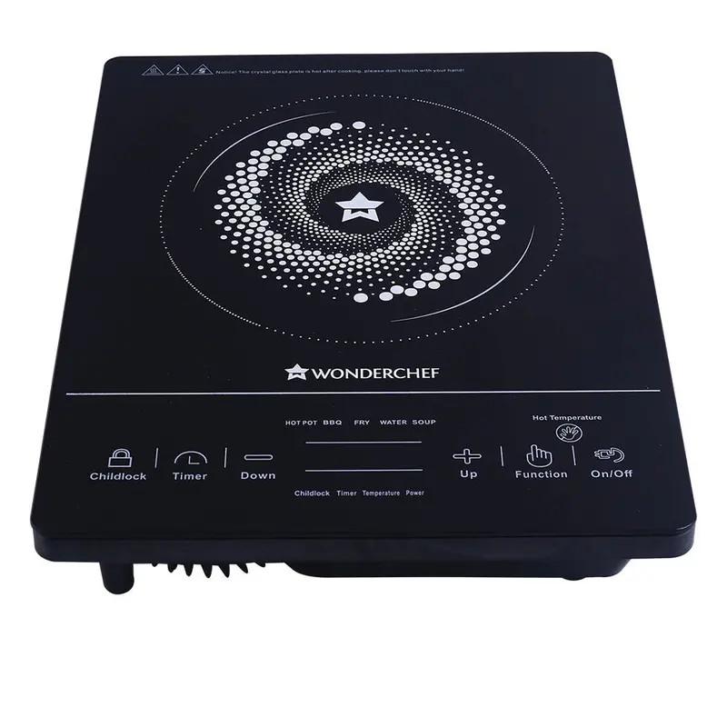 Wonderchef Renewed Easy Cook Infrared Hot Plate – 2000W Feather-Touch Induction Cooktop With Child Lock 1