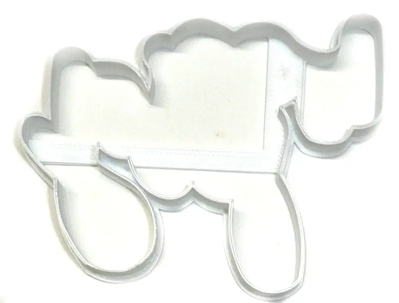 Woo Pig Sooie Fondant Cutter Set – 6-Piece Arkansas-Themed Cupcake Topper, 1.75" (Fd2684) 1
