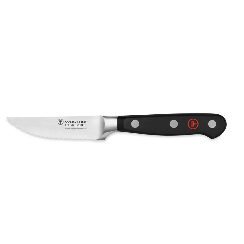 Wüsthof Classic 3-Inch Serrated Paring Knife – Small-Scale Detail Work 1
