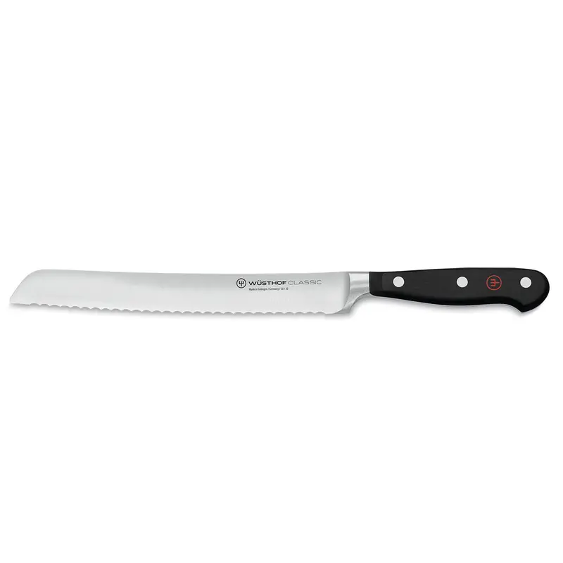 Wüsthof Classic 8-Inch Bread Knife – High-Carbon Stainless Serrated Blade 1
