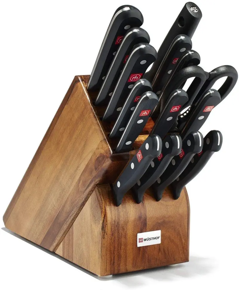 Wusthof Gourmet 16-Piece Kitchen Knife Block Set – Complete Culinary Bundle 1