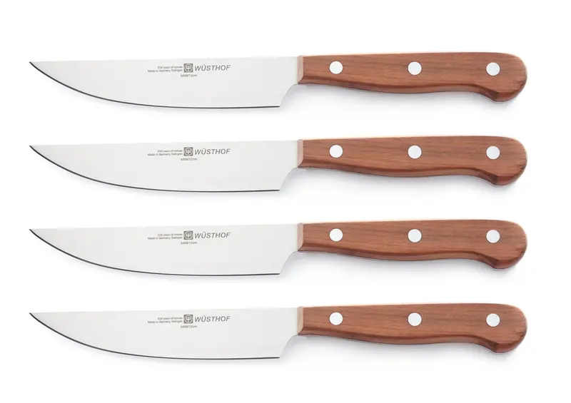 Wüsthof Plum Wood Steak Knife Set (4-Piece) 1