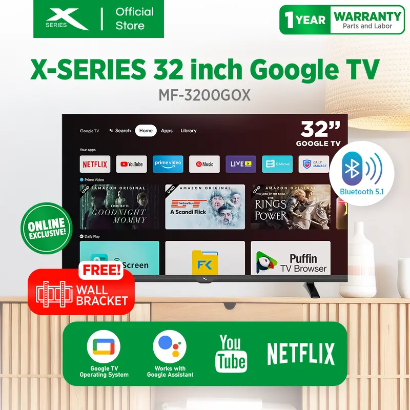 Xtreme 32-Inch Google Tv – Entry-Level 4K Smart Tv With Voice Navigation 1