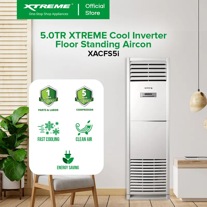 Xtreme Cool 5.0-Ton Inverter Floor-Standing Air Conditioner (Xacfs5I) 1