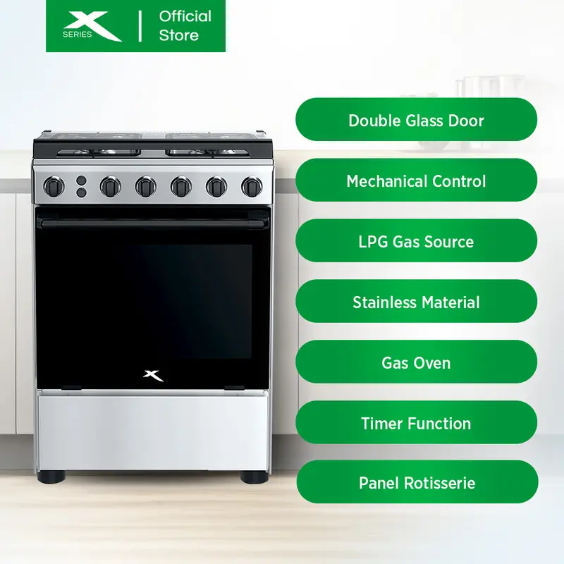 Xtreme Home 60Cm Gas Stove — 4-Burner Cooktop (Xgr-604Gr) 1