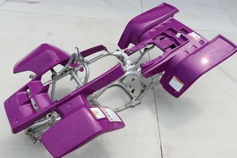 Yamaha Banshee Front And Rear Plastic Fenders (1987–2006) – Bright Purple (1995 Model Year) 1