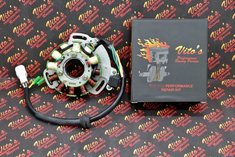 Yamaha Banshee Stator With ±10° Adjustable Aluminum Timing Plate – Fits 1995–2006 Models 1