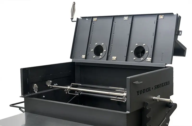 Yoder Universal Standard-Duty Rotisserie Kit – 55 Lb Load Rating 1
