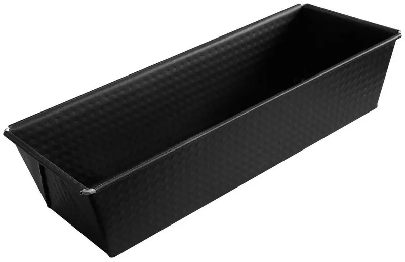 Zenker Black Metallic Loaf Pan – 25.5 × 11.5 × 7 Cm Stainless Steel Bake Tin 1