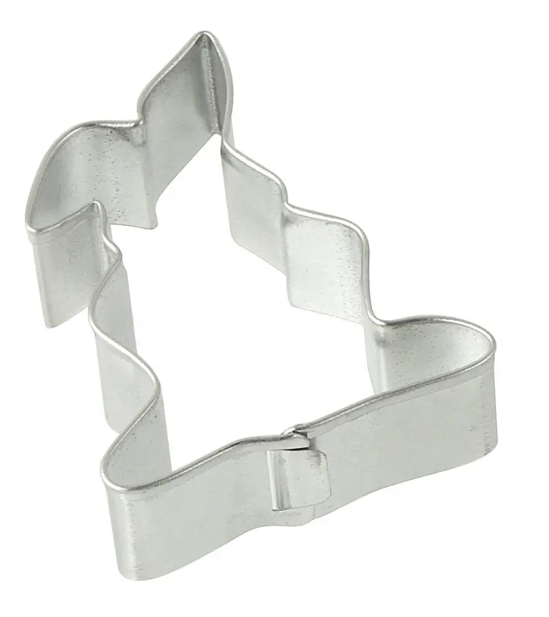 Zenker Small Rabbit Cookie Cutter – Adorable Tinplate Shape For Easter Cookies 1