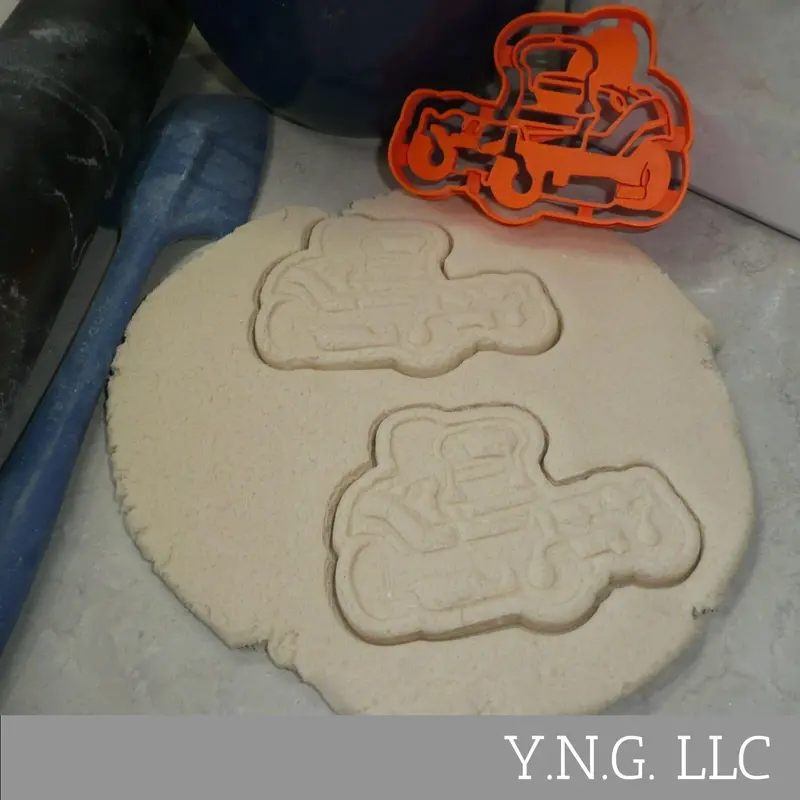 Zero-Turn Lawn Mower Cookie Cutter – Realistic Yard Equipment Design, Usa-Made 1